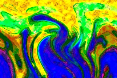 Hayattaki yaratıcı çizimler. Tasarımcılar için renkli ve güzel arkaplan modelleri.