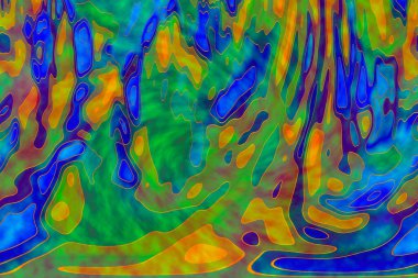 Hayattaki yaratıcı çizimler. Tasarımcılar için renkli ve güzel arkaplan modelleri.