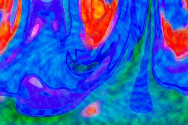 Hayattaki yaratıcı çizimler. Tasarımcılar için renkli ve güzel arkaplan modelleri.