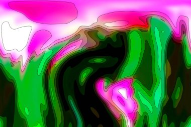 Hayattaki yaratıcı çizimler. Tasarımcılar için renkli ve güzel arkaplan modelleri.