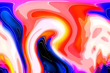 Hayattaki yaratıcı çizimler. Tasarımcılar için renkli ve güzel arkaplan modelleri.