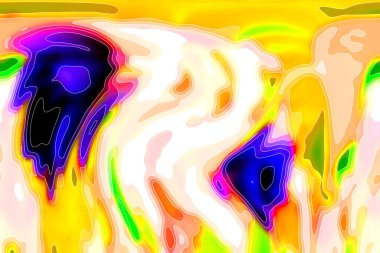 Hayattaki yaratıcı çizimler. Tasarımcılar için renkli ve güzel arkaplan modelleri.