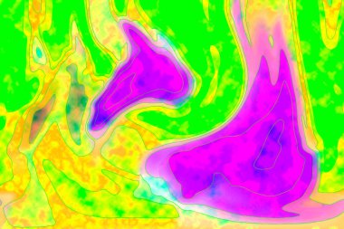 Hayattaki yaratıcı çizimler. Tasarımcılar için renkli ve güzel arkaplan modelleri.