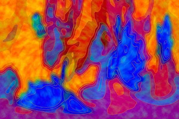 Hayattaki yaratıcı çizimler. Tasarımcılar için renkli ve güzel arkaplan modelleri.