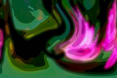 Hayattaki yaratıcı çizimler. Tasarımcılar için renkli ve güzel arkaplan modelleri.