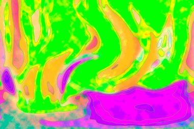 Hayattaki yaratıcı çizimler. Tasarımcılar için renkli ve güzel arkaplan modelleri.