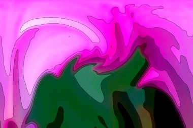 Hayattaki yaratıcı çizimler. Tasarımcılar için renkli ve güzel arkaplan modelleri.