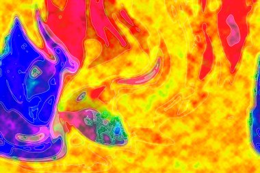 Hayattaki yaratıcı çizimler. Tasarımcılar için renkli ve güzel arkaplan modelleri.