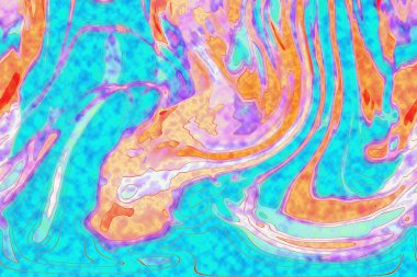 Hayattaki yaratıcı çizimler. Tasarımcılar için renkli ve güzel arkaplan modelleri.