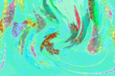 Hayattaki yaratıcı çizimler. Tasarımcılar için renkli ve güzel arkaplan modelleri.