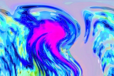 Hayattaki yaratıcı çizimler. Tasarımcılar için renkli ve güzel arkaplan modelleri.