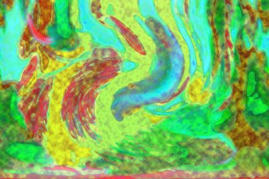 Hayattaki yaratıcı çizimler. Tasarımcılar için renkli ve güzel arkaplan modelleri.