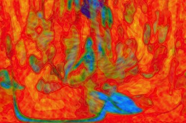 Hayattaki yaratıcı çizimler. Tasarımcılar için renkli ve güzel arkaplan modelleri.