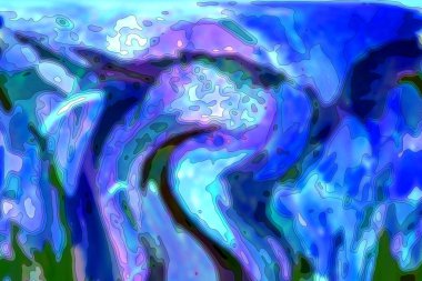 Hayattaki yaratıcı çizimler. Tasarımcılar için renkli ve güzel arkaplan modelleri.