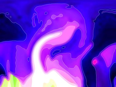 Hayattaki yaratıcı çizimler. Tasarımcılar için renkli ve güzel arkaplan modelleri.