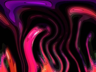 Hayattaki yaratıcı çizimler. Tasarımcılar için renkli ve güzel arkaplan modelleri.