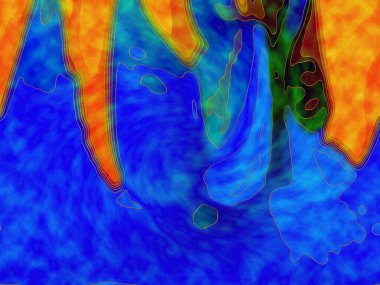 Hayattaki yaratıcı çizimler. Tasarımcılar için renkli ve güzel arkaplan modelleri.