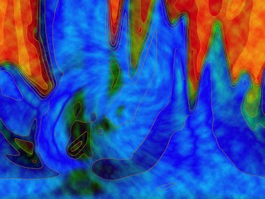 Hayattaki yaratıcı çizimler. Tasarımcılar için renkli ve güzel arkaplan modelleri.