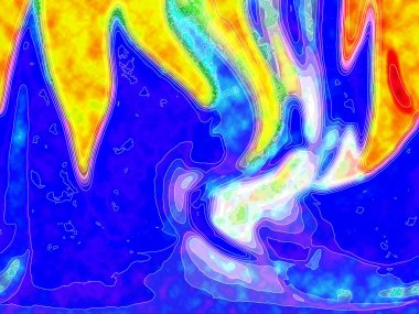 Hayattaki yaratıcı çizimler. Tasarımcılar için renkli ve güzel arkaplan modelleri.