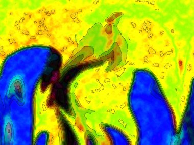 Hayattaki yaratıcı çizimler. Tasarımcılar için renkli ve güzel arkaplan modelleri.