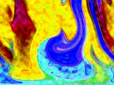 Hayattaki yaratıcı çizimler. Tasarımcılar için renkli ve güzel arkaplan modelleri.