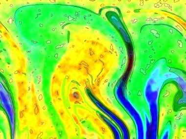 Hayattaki yaratıcı çizimler. Tasarımcılar için renkli ve güzel arkaplan modelleri.