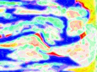 Hayattaki yaratıcı çizimler. Tasarımcılar için renkli ve güzel arkaplan modelleri.