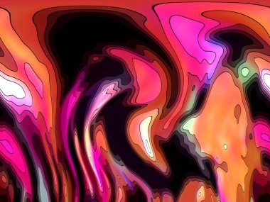 Hayattaki yaratıcı çizimler. Tasarımcılar için renkli ve güzel arkaplan modelleri.