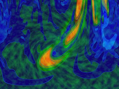 Hayattaki yaratıcı çizimler. Tasarımcılar için renkli ve güzel arkaplan modelleri.