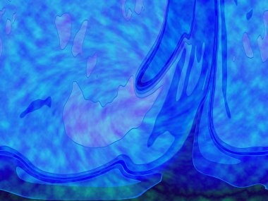 Hayattaki yaratıcı çizimler. Tasarımcılar için renkli ve güzel arkaplan modelleri.