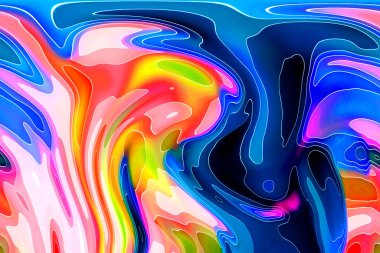 Hayattaki yaratıcı çizimler. Tasarımcılar için renkli ve güzel arkaplan modelleri.