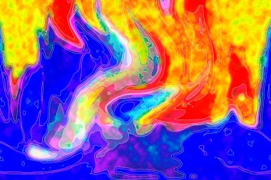 Hayattaki yaratıcı çizimler. Tasarımcılar için renkli ve güzel arkaplan modelleri.