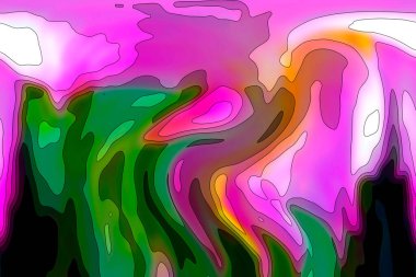 Hayattaki yaratıcı çizimler. Tasarımcılar için renkli ve güzel arkaplan modelleri.