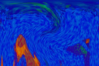 Hayattaki yaratıcı çizimler. Tasarımcılar için renkli ve güzel arkaplan modelleri.