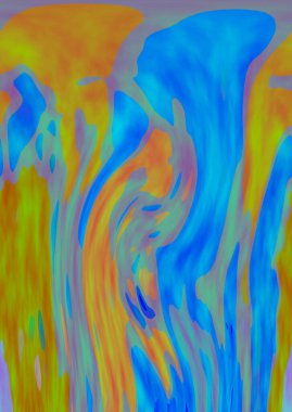 Hayattaki yaratıcı çizimler. Tasarımcılar için renkli ve güzel arkaplan modelleri.