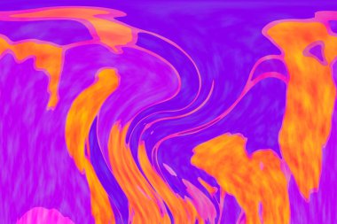 Hayattaki yaratıcı çizimler. Tasarımcılar için renkli ve güzel arkaplan modelleri.