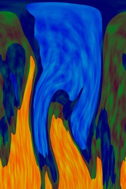 Hayattaki yaratıcı çizimler. Tasarımcılar için renkli ve güzel arkaplan modelleri.