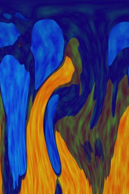 Hayattaki yaratıcı çizimler. Tasarımcılar için renkli ve güzel arkaplan modelleri.