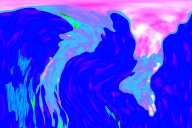 Hayattaki yaratıcı çizimler. Tasarımcılar için renkli ve güzel arkaplan modelleri.