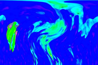 Hayattaki yaratıcı çizimler. Tasarımcılar için renkli ve güzel arkaplan modelleri.