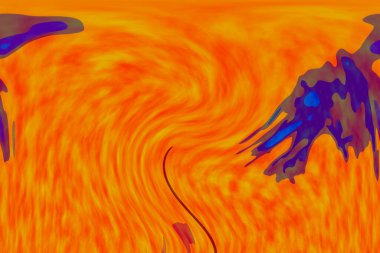 Hayattaki yaratıcı çizimler. Tasarımcılar için renkli ve güzel arkaplan modelleri.