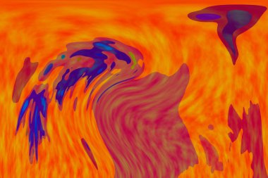 Hayattaki yaratıcı çizimler. Tasarımcılar için renkli ve güzel arkaplan modelleri.