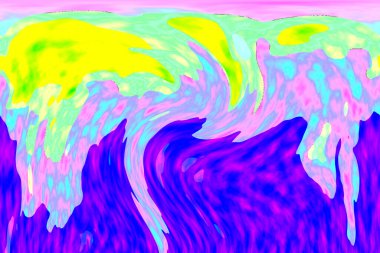 Hayattaki yaratıcı çizimler. Tasarımcılar için renkli ve güzel arkaplan modelleri.