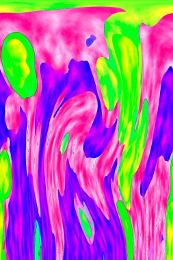 Hayattaki yaratıcı çizimler. Tasarımcılar için renkli ve güzel arkaplan modelleri.