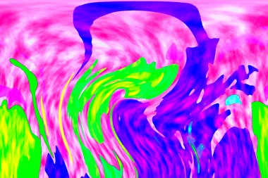 Hayattaki yaratıcı çizimler. Tasarımcılar için renkli ve güzel arkaplan modelleri.