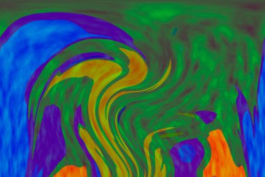 Hayattaki yaratıcı çizimler. Tasarımcılar için renkli ve güzel arkaplan modelleri.