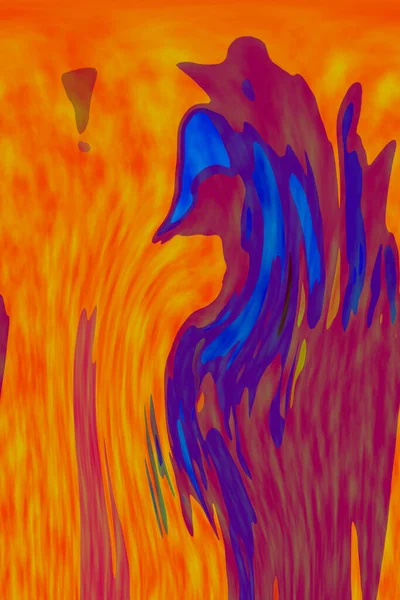 Hayattaki yaratıcı çizimler. Tasarımcılar için renkli ve güzel arkaplan modelleri.