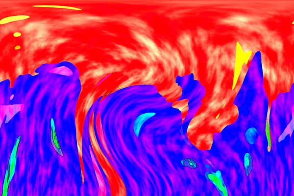 Hayattaki yaratıcı çizimler. Tasarımcılar için renkli ve güzel arkaplan modelleri.