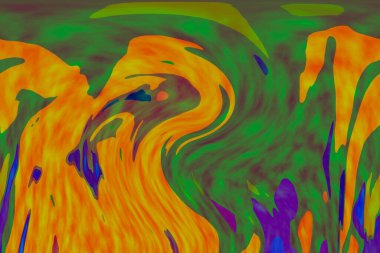 Hayattaki yaratıcı çizimler. Tasarımcılar için renkli ve güzel arkaplan modelleri.