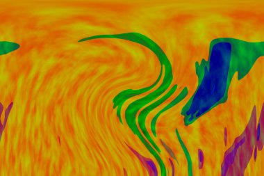 Hayattaki yaratıcı çizimler. Tasarımcılar için renkli ve güzel arkaplan modelleri.